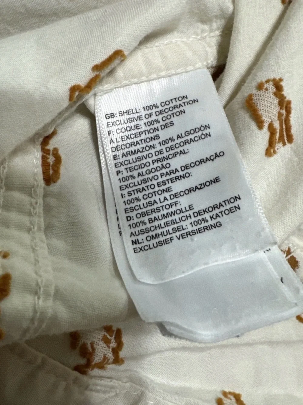 The North Face lightweight cotton